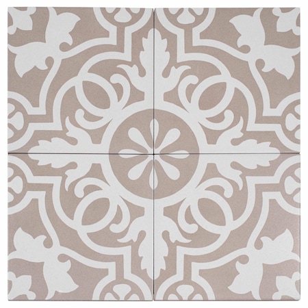 Andova Tiles Bliss 8 in. x 8 in. Porcelain Spanish / Moroccan Wall and Floor Tile SAM-ANDBLI286